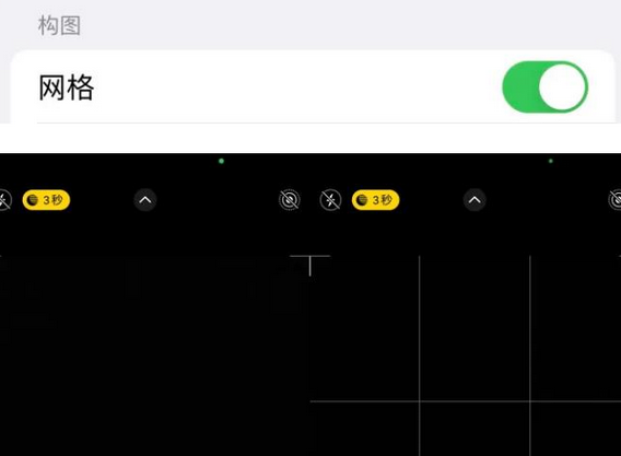 临漳苹果手机维修网点分享iPhone如何开启九宫格构图功能