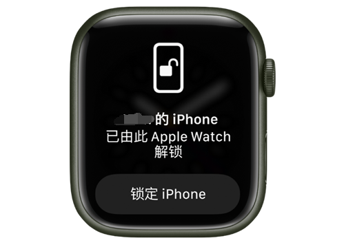 临漳苹果手机维修分享用 AppleWatch 解锁配备面容 ID 的 iPhone方法 